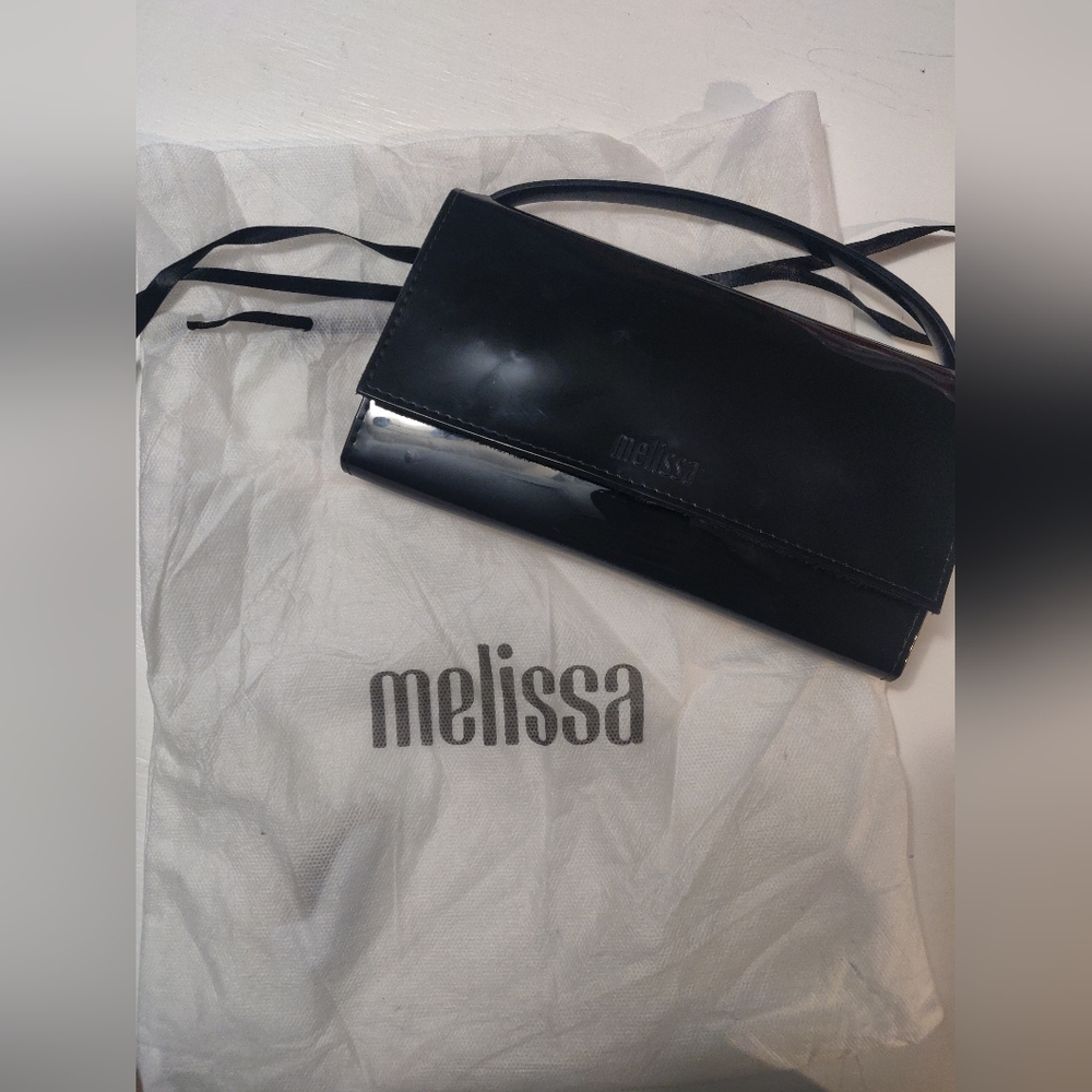 Melissa Black Wallet Crossbody